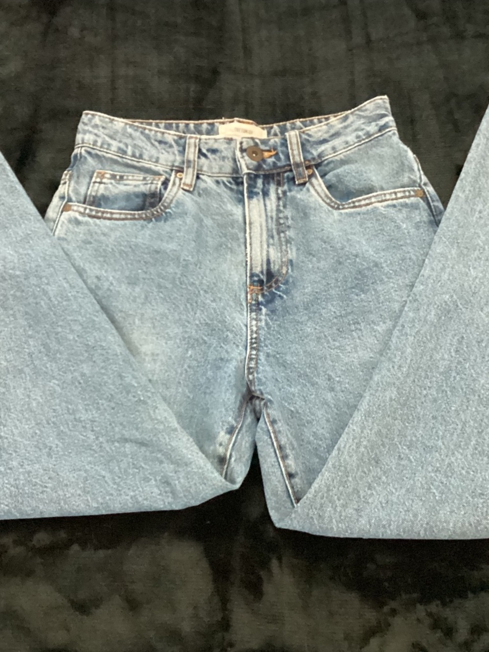 Cotton On Mom Jean, size 2, straight leg jeans